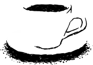 Ilustrace šálku kávy