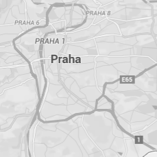Mapa Prahy