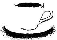 Ilustrace šálku kávy